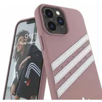 Adidas OR Støpt PU-etui for iPhone 13 Pro Max - Rosa