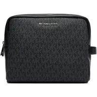 Michael Kors for man. 33F6LHDN3B Hudson black toiletry bag (OSFA), Casual, PVC