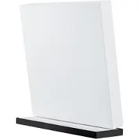 Stilnovo LED-vegglampe Inbilico, svart, høyde 25 cm