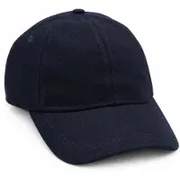 Suitable Cap Wool Blend Marineblå Blå Mørkeblå