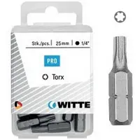Witte T30 Torx-bit 5 Enheter