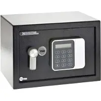 Yale Smart Living Yale YSG/250/DB2, Frittstående safe, Sort, Kombinasjonslås, 16 l, Stål, Gulv/vegg