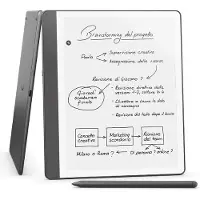 Amazon Kindle Scribe - 1. generasjon - eBook-leser - 64 GB - 10.2 monokrom - berøringsskjerm - Bluetooth, Wi-Fi - Tungsten