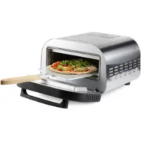 Domo DO9289PZ, 1 pizza(er), Rustfritt stål, Svart, 320 cm, 450 °C, 80 - 450 °C, 0,97 m