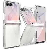 Ringke Fusion Flap-etui til Samsung Galaxy Z Flip 8 – gjennomsiktig