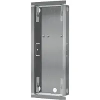 DoorBird 423862845, Monteringsboks, Sort, Metallisk, , D2101KV, D2102FV Fingerprint 50, D2102FV ekey, D2101FV ekey sLine, D2102FV ekey sLine, Rustfritt stål, 126,5 mm