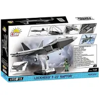 COBI Lockheed F-22 Raptor, Byggeklosser, 9 år, 695 stykker