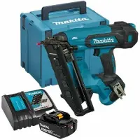 Makita DBN610ZJ dykkertpistol 18V 20° 32-64 mm 16Ga, 2x5,0Ah