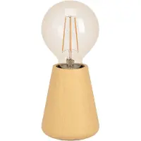 Eglo ASBY bordlampe H100 E27 lys tre FSC