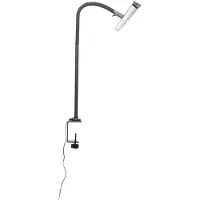 MAUL 8189890, Sort, Aluminium, Plast, Gummi, 1800 lm, 3000 K, 6500 K, 60 mm