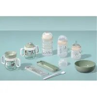 Mepal Children''s dinnerware Mio, Helletutløs kopp, 6 måned(er), Beige, Gjennomsiktig, Tritan, Silikon, Polypropylen (PP), Jente, Vri-på smokk