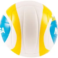 MIKASA Beachvolleyball Beach Classic hvit-gul-blå BV543C-VXB-YSB - 5