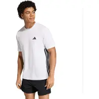 Adidas Workout Essentials Feelready 3 Stripes Kortarmet T-skjorte