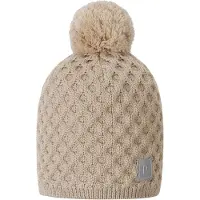 Reima Lue m. Fleece - Ull/Polyester stoff - Nyksund - Light Oak - - 48 cm - Lue