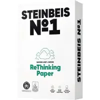 Steinbeis Genbrugspapir No.1 Classic White, A4, pakke a 5 x 500 stk.
