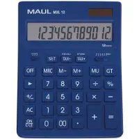 MAUL 7267034, Desktop, Skjerm, 12 sifre, 1 linjer, Batteri, Blå