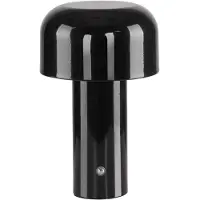 JUST LIGHT . Agnes LED-bordlampe, svart, jern, CCT