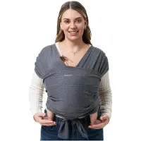 MOMCOZY M20SSCJ01 Baby Wrap Carrier Dark Grey | Carrier | Dark Grey