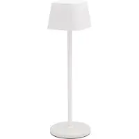 Securit LED bordlampe GEORGINA, inkl. lynkoblings-ladekabel, hvid