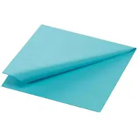 Duni Serviett 24x24 cm 3-lags mintblå, 250 stk./pakning - (8 pakker x 250 stk./kartong)