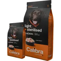 Calibra Expert+ Adult Light &amp; Sterilised Kylling Hundefôr