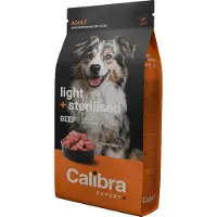 Calibra Expert+ Adult Light &amp; Sterilised Kalv Hundefôr