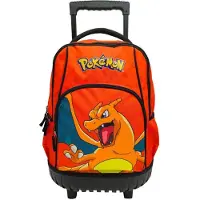 Pokémon Set Compact 34x23x50 Cm 38l Ryggsekk Med Hjul 3 Enheter