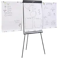 Legamaster SKETCH PRO mobile flipchart magnetisk - 3 ben - sammenklaplige