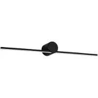 Paulmann Sava, Sort, Akryl, Metall, IP44, 1 lamper, LED, 5 W