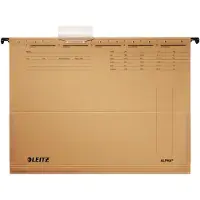 Leitz ALPHA - Hengefil - for A4 (210 x 297 mm) - naturlig brun
