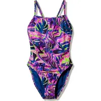 Speedo Printed Web Back Badetøy
