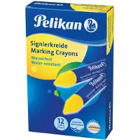 Pelikan 701045, 12 stykker, Gult, Rund, 1,35 cm, 120 mm, Boks