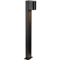 Markslöjd LED-gatelampe Alor, svart, IP65, høyde 75 cm, dimbar