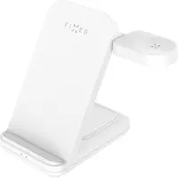 FIXED Powerstation - Trådløst ladestativ - 15 watt - hvit