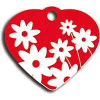 Imarc H141242r Heart 4x2 Cm Kjæledyrmerke