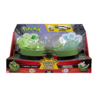 Pokémon BATTLE DISC SHOWDOWN SANDSHREW VS SPRIGATI