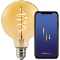 Nordlux LED-globe E27 G95 4,7W 2 200 K Smart 380lm rav