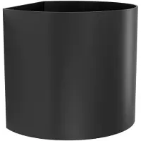 Eglo CALPINO-Z utendørs vegglampe, rund, RGB/CCT, ZigBee+Matter, Sort
