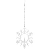 Star Trading LED-dekorasjonsbelysning Flamme Snow med vokslys