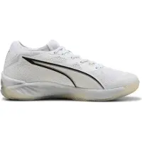 Puma Eliminate NITRO SQD 4 Handball Shoes Unisex, Sport, White/Black/Sugared Almond, 47