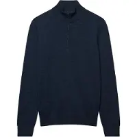 Superdry Essential Lightweight Wool Blend Genser Med Halv Glidelås