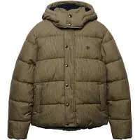 Superdry Premium Check Pufferjakke