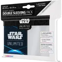 GameGenic Star Wars Unlimited - Double Sleeving Pack - Space Blue