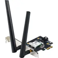 Asus PCE-BE6500 WiFi 7 PCIe nettverkskort 2882 Mbit/s Bluetooth 5.4