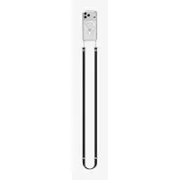 Spigen DA30L, Nakkestropp, Svart, Nylon, Semsket skinn, Apple, 0,9 m