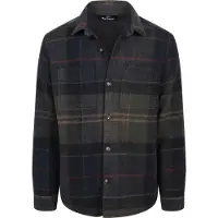 Barbour for man. MOS0511 Woodlane multicolor plaid overshirt (XXL), Casual, Polyester, Long sleeve