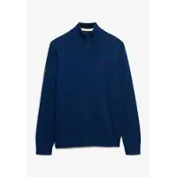 Superdry Prep Essential Cotton Genser Med Halv Glidelås