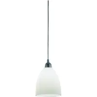 FABAS LUCE Hvit PROVENZA pendellampe i glass 20 cm