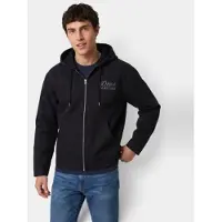Deus Ex Machina for man. D263MJK102 Black Harajuku hooded jacket (L), Casual, Cotton