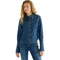 Wrangler Bell Western Skjorte Med Lange Ermer